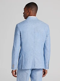 Slim Fit Linen Blend Suit