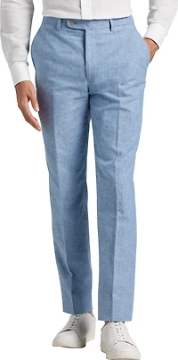 Slim Fit Linen Blend Suit