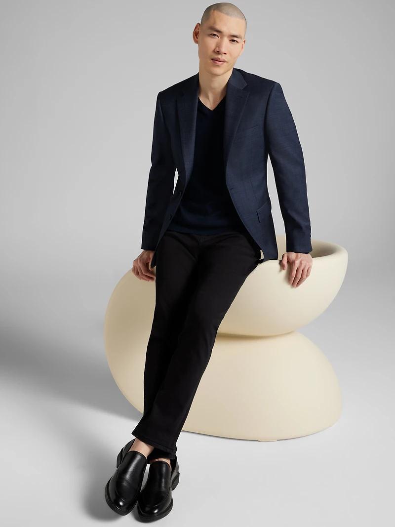Slim Fit Wool Blend Suit