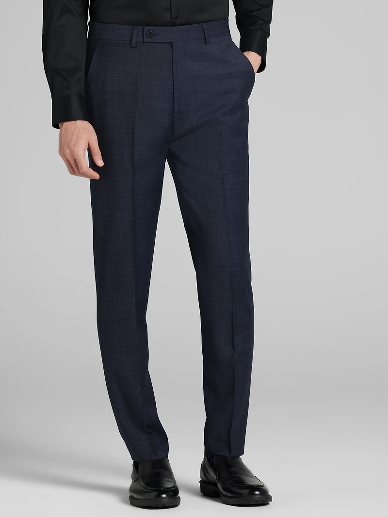 Slim Fit Wool Blend Suit