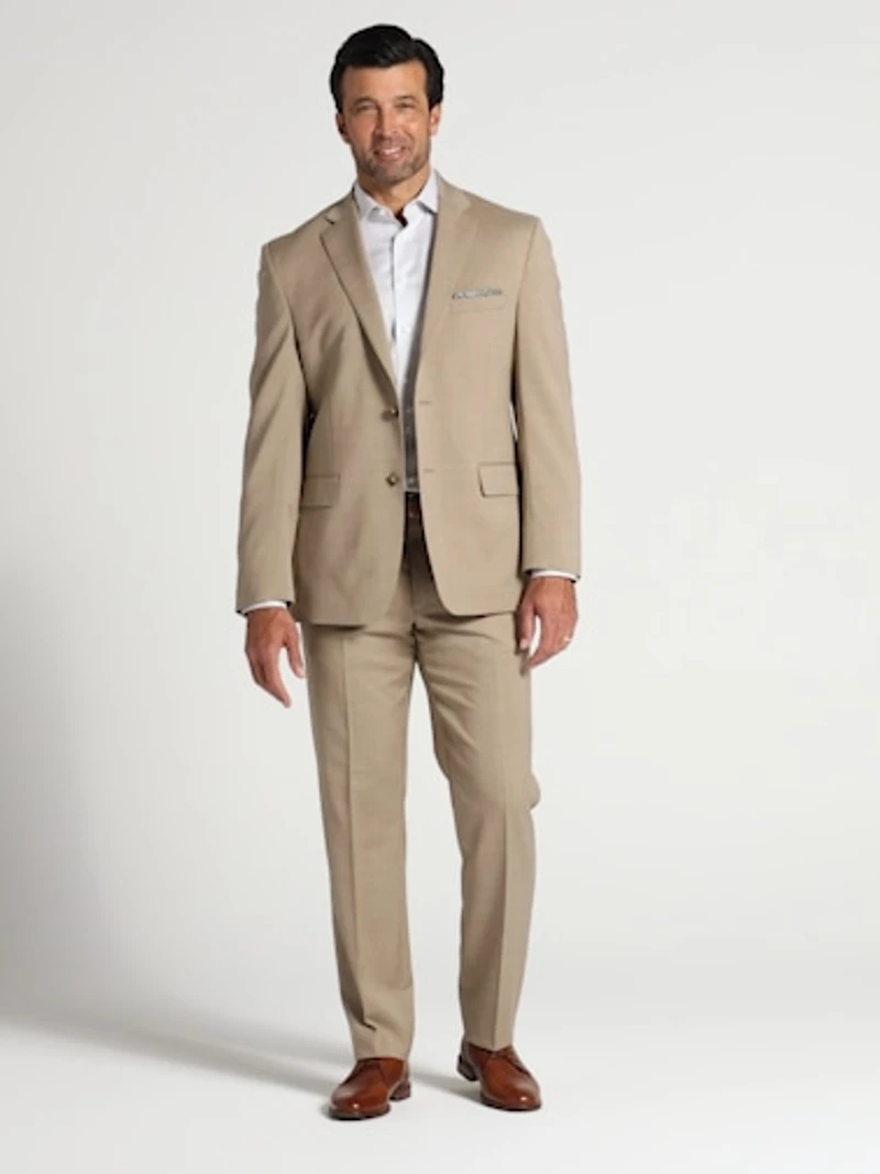 Classic Fit Tic Suit Jacket
