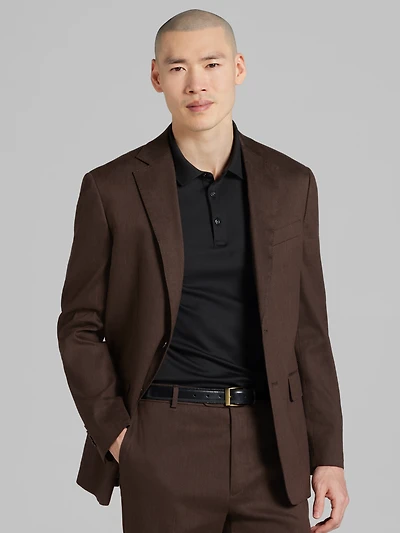 Modern Fit Performance Linen Suit