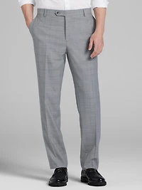 Classic Fit Wool Blend Plaid Suit