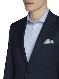 Slim Fit Wool Blend Suit