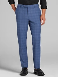 Slim Fit Plaid Suit