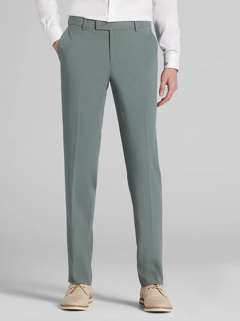 Skinny Fit Suit Pants