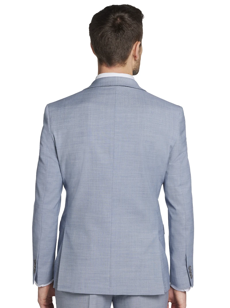 Slim Fit Sharkskin Suit