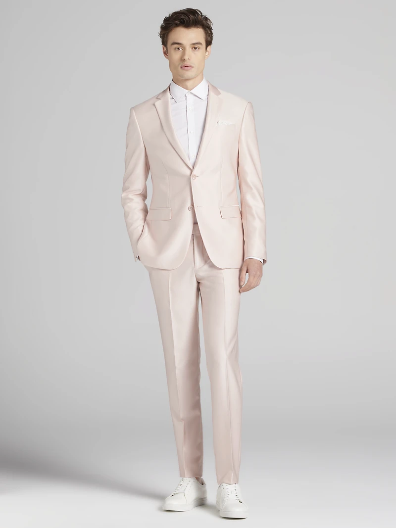 Skinny Fit Shiny Suit