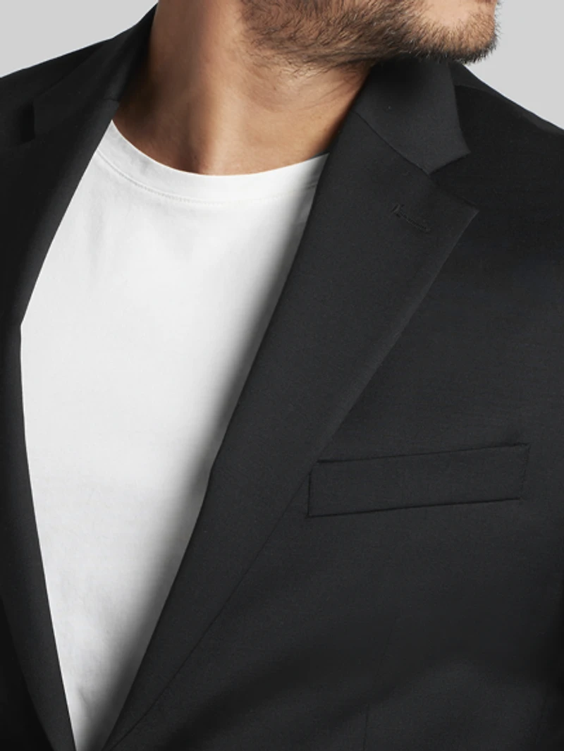 Modern Fit Wool Blend  Suit