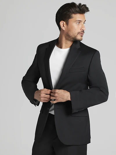 Modern Fit Wool Blend  Suit