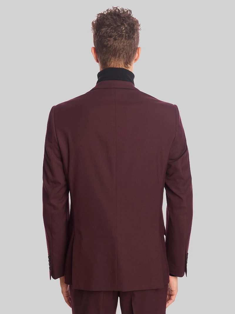 Slim Fit Solid Jacket