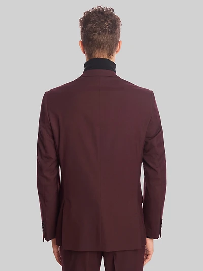 Slim Fit Solid Jacket