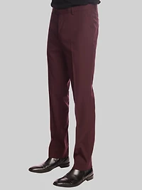 Slim Fit Solid Pants