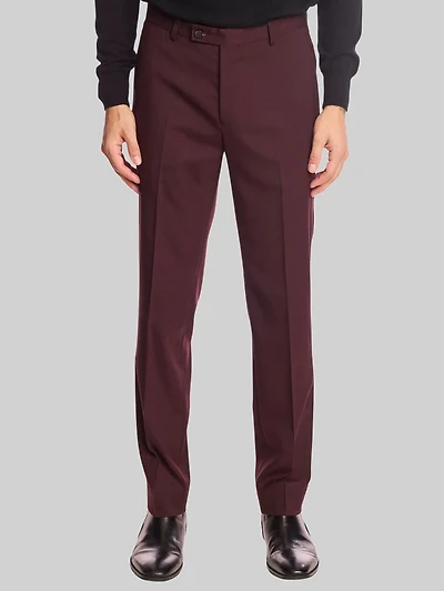 Slim Fit Solid Pants