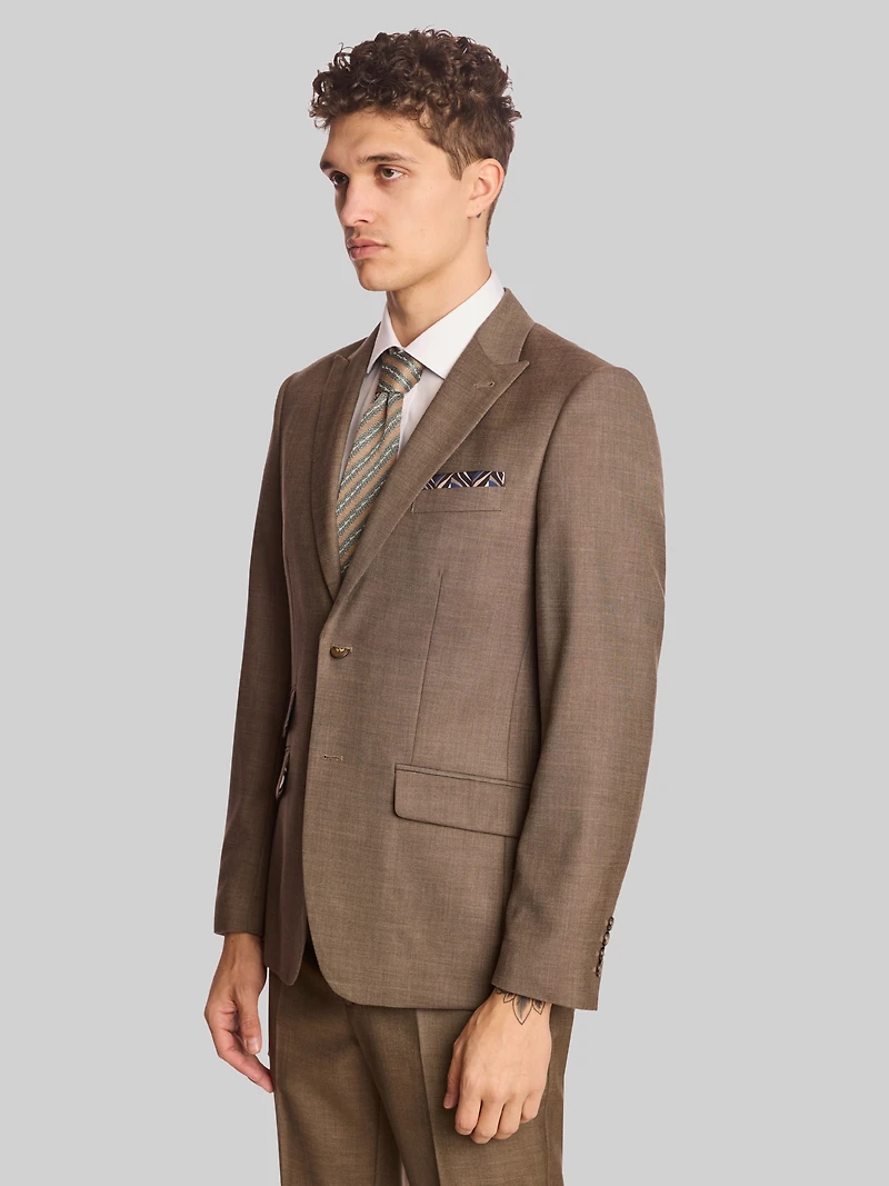 Modern Fit Sharkskin Suit Jacket