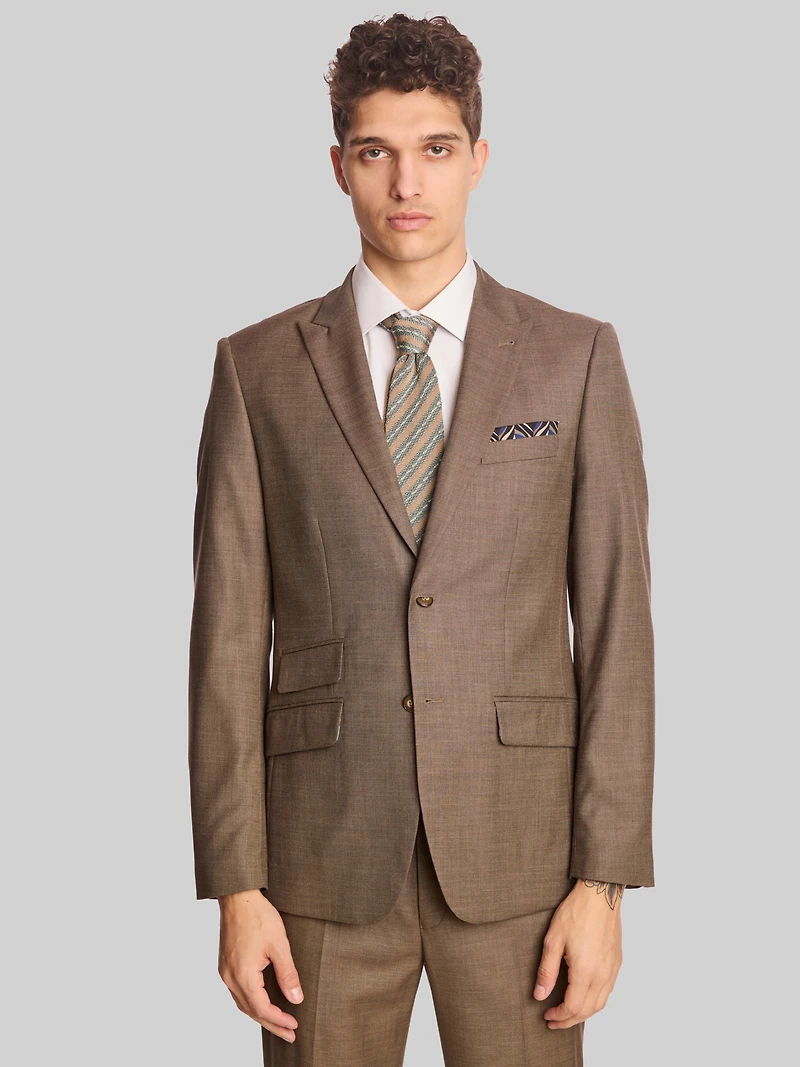 Modern Fit Sharkskin Suit Jacket