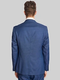 Slim Fit Sharkskin Jacket
