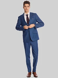 Slim Fit Sharkskin Jacket