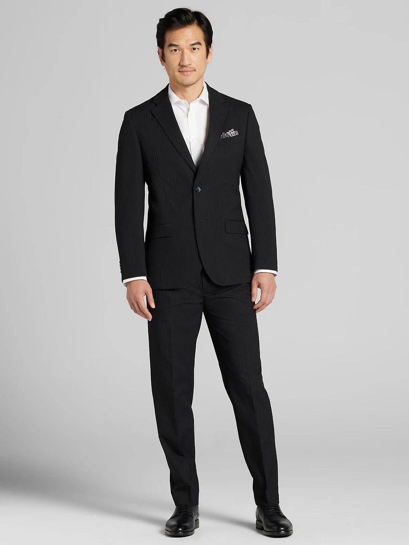 Modern Fit Pinstripe Suit