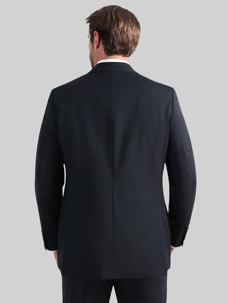 Tailored Fit Windowpane Premium Stretch Suit Jacket