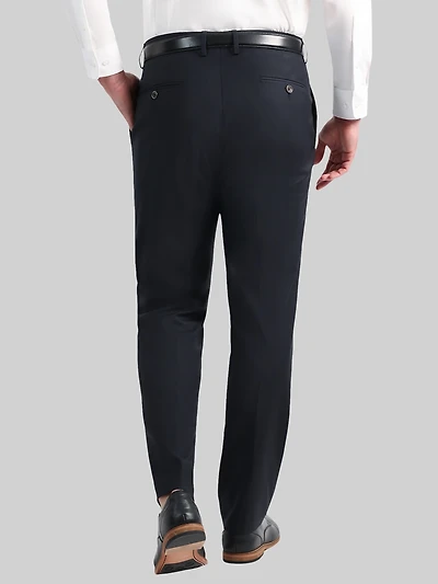 Tailored Fit Windowpane Plaid Suit Pants