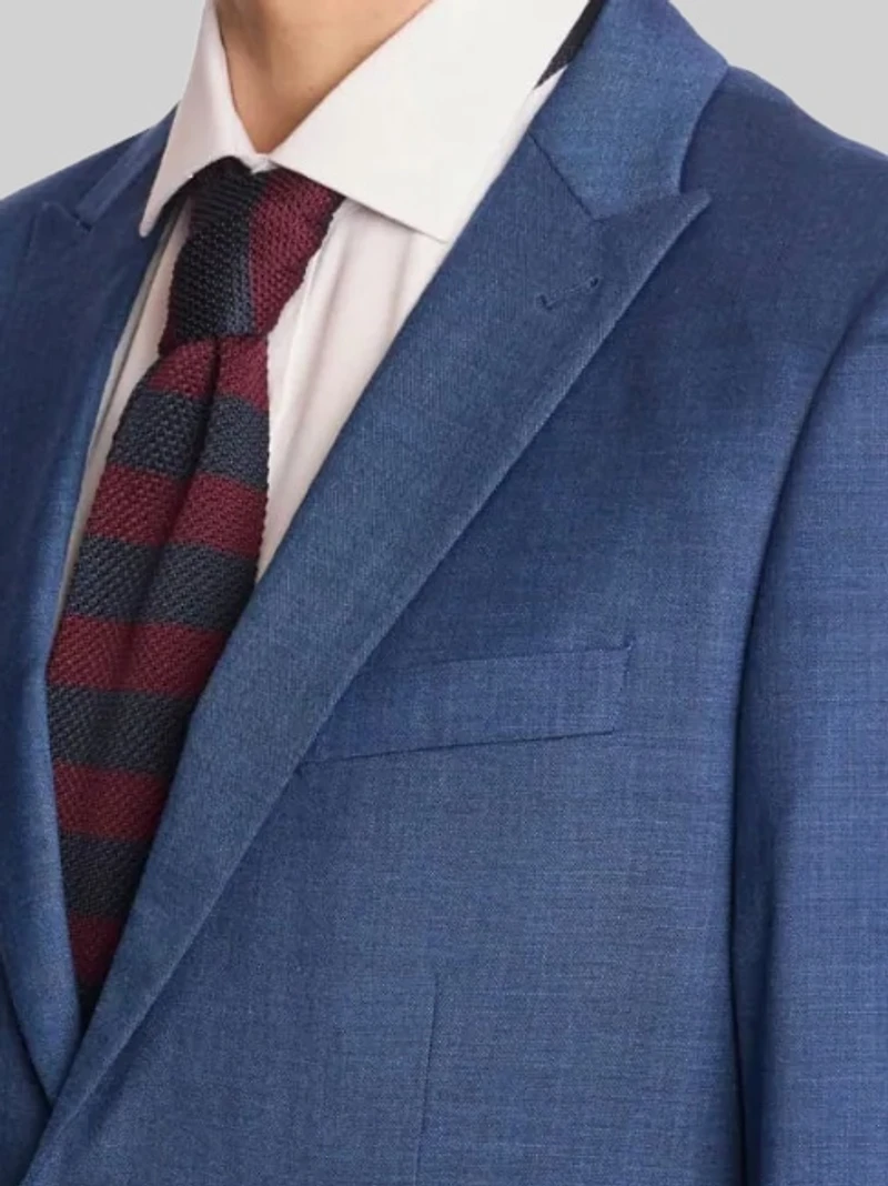 Slim Fit Sharkskin Suit