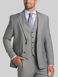 Modern Fit Sharkskin Suit