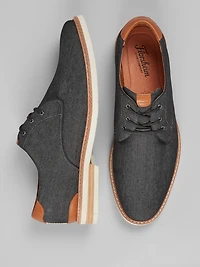 Florsheim Capitol Canvas Plain Toe Lace Up Oxfords