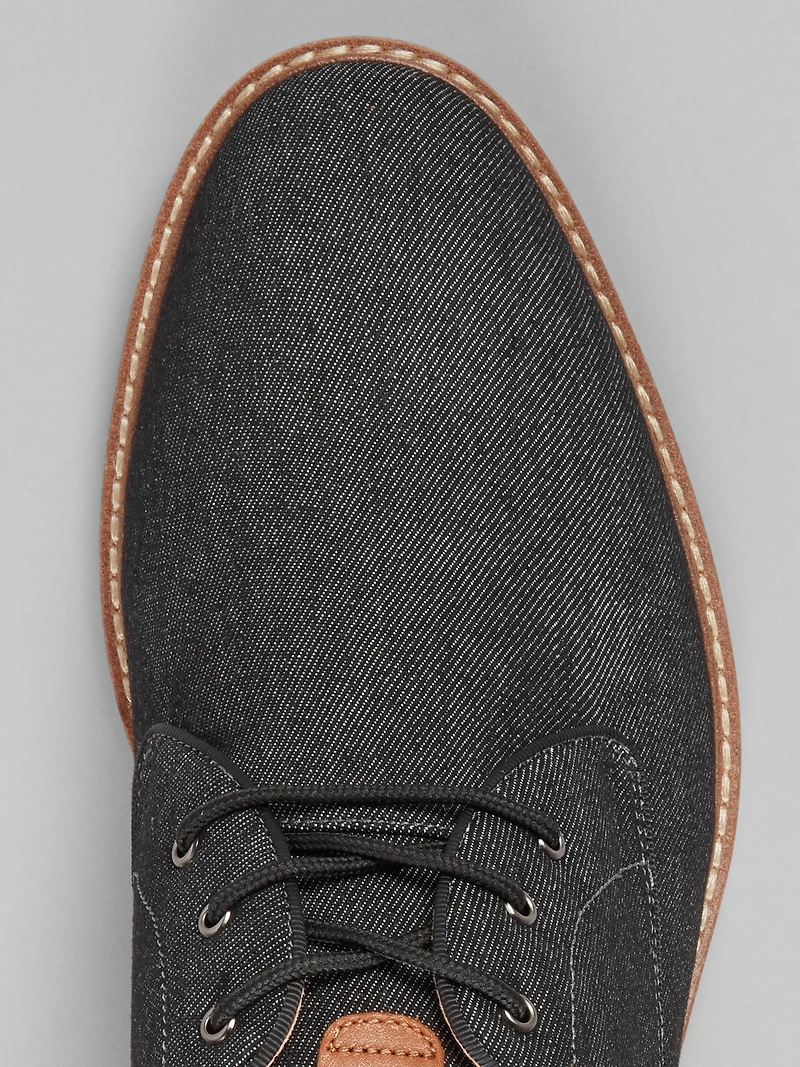 Florsheim Capitol Canvas Plain Toe Lace Up Oxfords