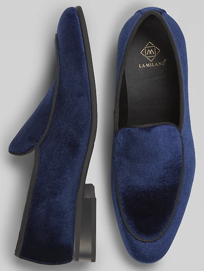 Verona Velvet Smoking Loafers