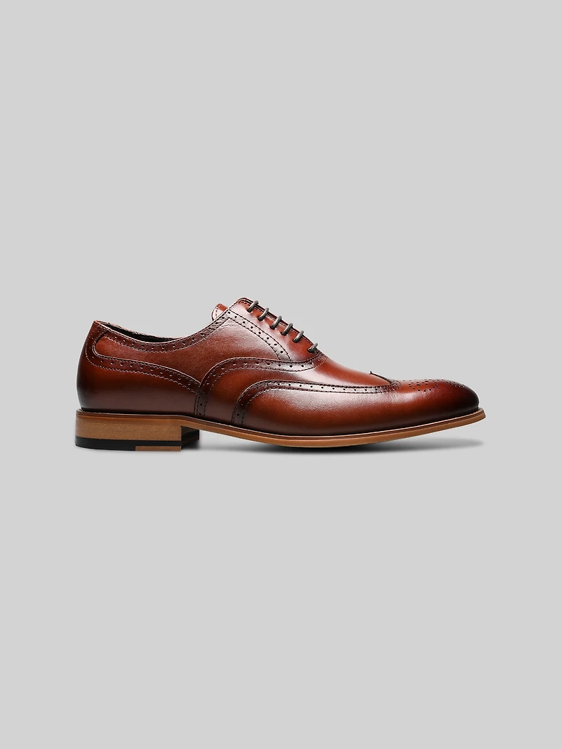 Dunbar Leather Wingtip Oxfords