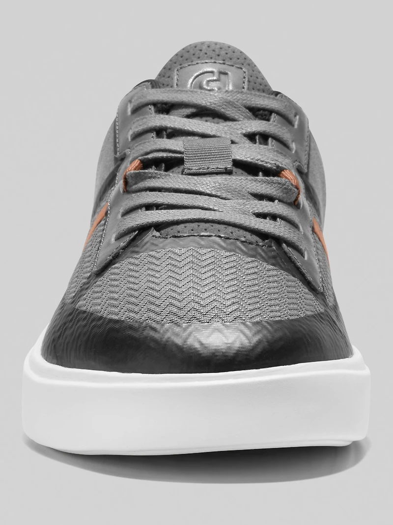 Grand Crosscourt Winner Leather Lace-Up Sneakers