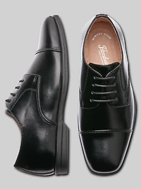 Rolan Leather Boys Cap Toe Dress Shoes