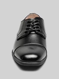 Rolan Leather Boys Cap Toe Dress Shoes