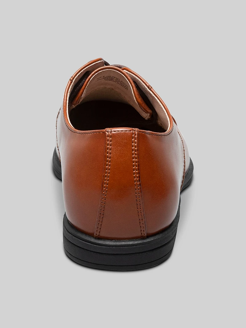 Rolan Leather Boys Cap Toe Dress Shoes