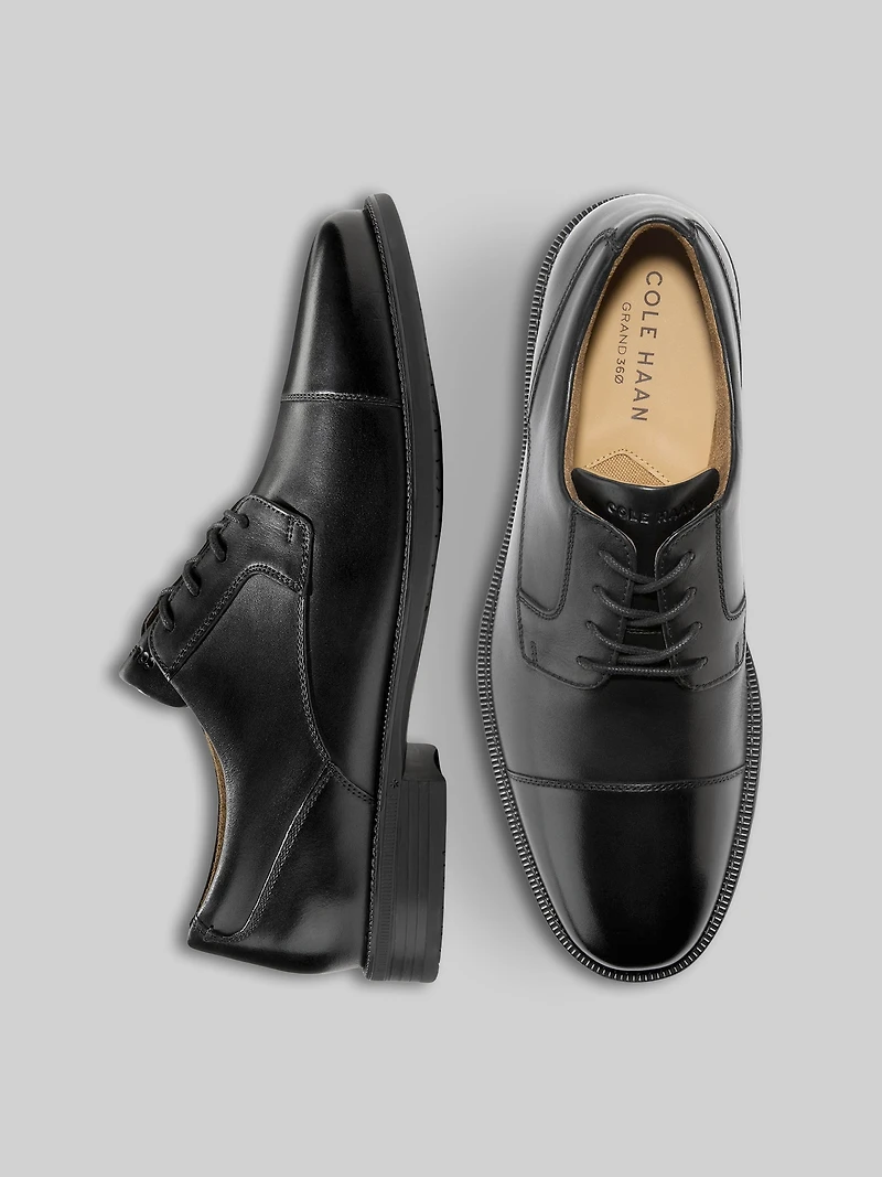 Bedford Leather Cap Toe Oxfords