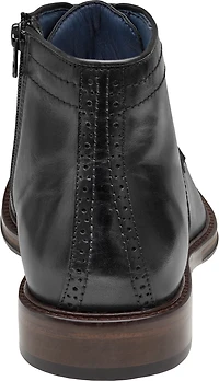 Raleigh Leather Cap Toe Zip-Up Boots