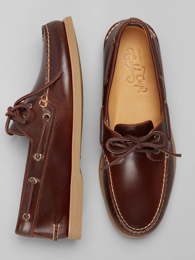 Gold Cup Authentic Original 2-Eye Moc Toe Boat Shoe