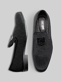Swagger Studded Ornament Formal Smoking Loafers