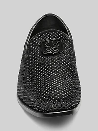 Swagger Studded Ornament Formal Smoking Loafers
