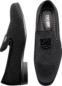 Swagger Studded Ornament Formal Smoking Loafers