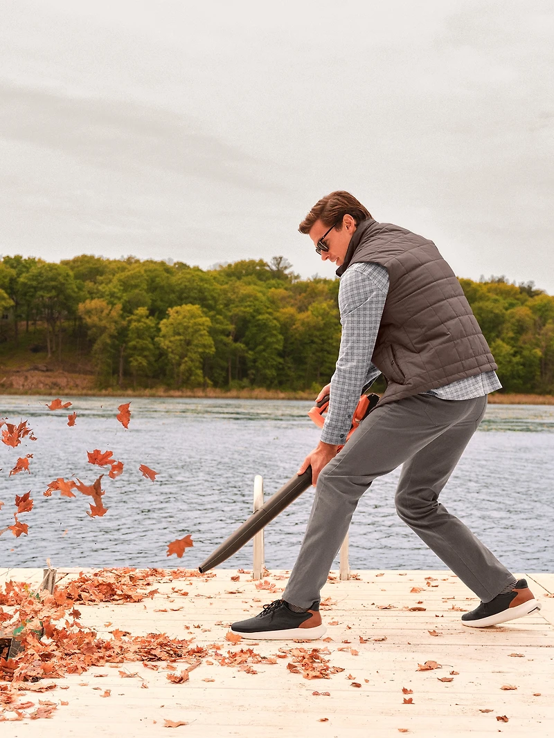 Amherst 2.0 Leather Embossed U-Throat Sneakers