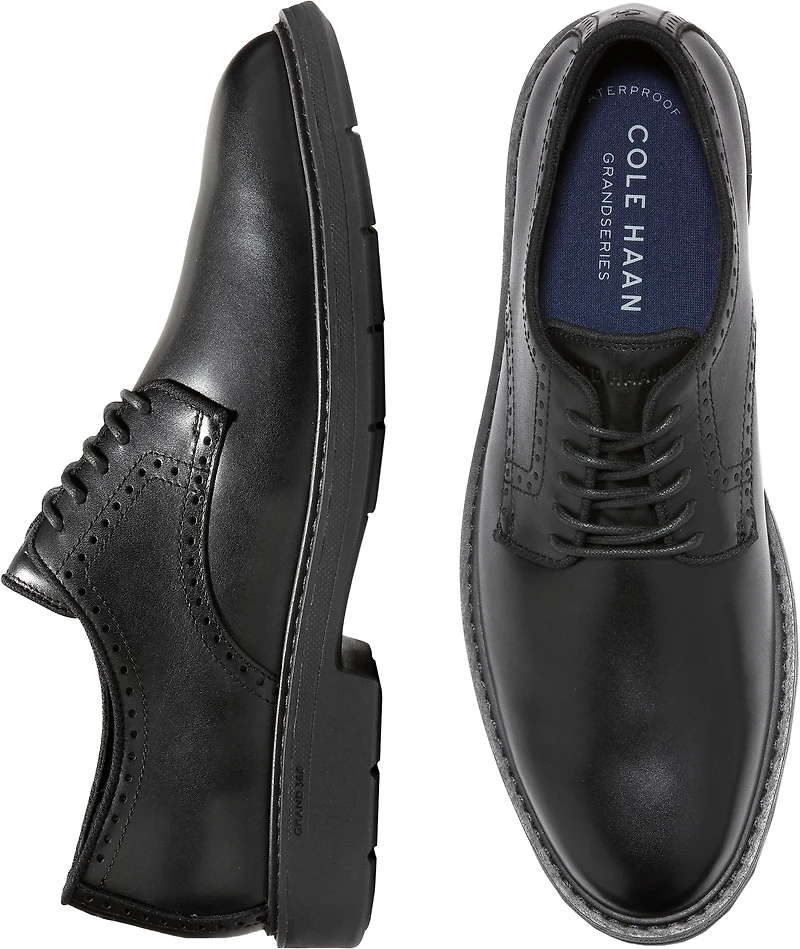 Go-To Leather  Waterproof Plain Toe Oxfords