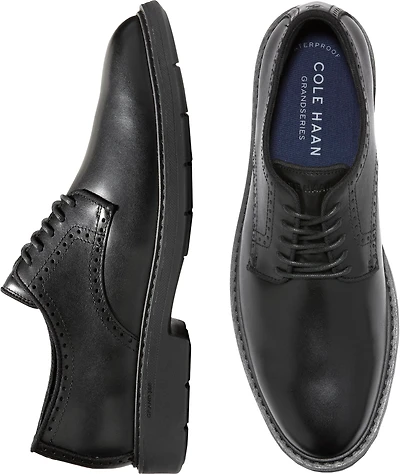 Go-To Leather  Waterproof Plain Toe Oxfords