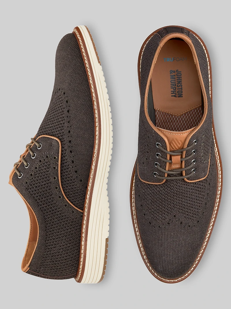 Upton Knit Wingtip Oxfords