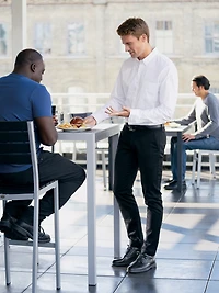 Wade Work Moc Toe Slip On Shoes