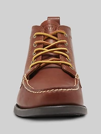 Seneca Leather Moc Toe Lace-Up Chukka Boots