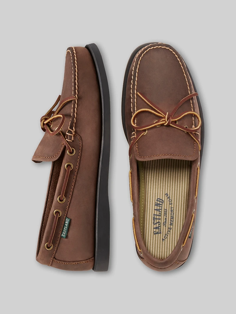 Yarmouth Camp Leather Moc Toe Boat Shoes