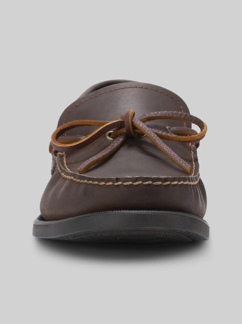 Yarmouth Camp Leather Moc Toe Boat Shoes