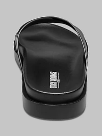 Montel Criss-Cross Strap Slide Sandals